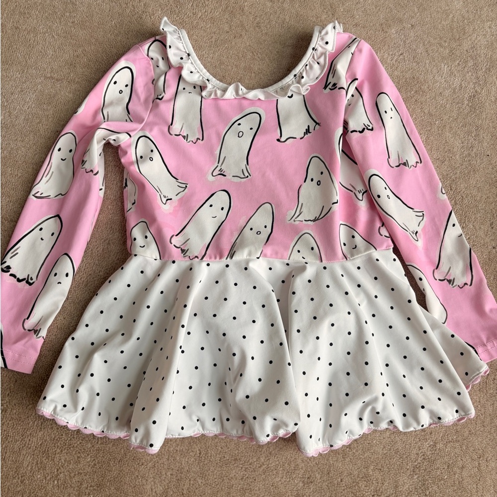 SweetHoney Pink and White Ghost Dress